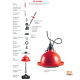 Plasson - Broiler Drinker, Bell Waterer for mobile chicken coops - Homeplace Market LLC