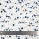 Polyester - Blue Floral - Homeplace Market LLC