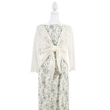 Rayon/Linen - Floral Vine Print - Homeplace Market LLC