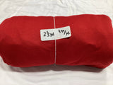 Remnant - Double Brushed Poly, Red - 2.875 yard@ $4.99/yard - Homeplace Market LLC