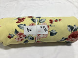 Remnant - Liverpool, yellow - 1 yard@ $4.99/yard - Homeplace Market LLC