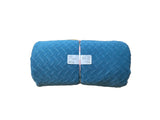 Remnant- poly knit, blue w/ sparkles, 3 1/3 yd. @ $8.00/ yd. - Homeplace Market LLC