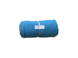 Remnant - poly knit, blue w/ sparkles @ $8.00/ yd. - Homeplace Market LLC