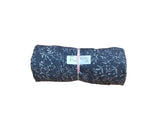 Remnant- poly slub, vines, charcoal, 3 1/3 yd. @ 9.49/yd. - Homeplace Market LLC