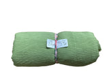 Remnant - polyester, lightweight texture, moss green, 3.75@ $5.00/yd. - Homeplace Market LLC
