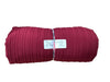 Remnant - polyester stripe, red, 2 2/3yd. @ $5.00/yd. - Homeplace Market LLC