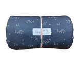Remnant - Rebecca knit, slate blue, vines, 3 1/2 yd. @ $8.96/yd. - Homeplace Market LLC