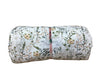 Remnant - Rib knit, Anna Kate, amber floral, 3 1/2yd. @ $9.49/yd. - Homeplace Market LLC