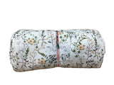 Remnant - Rib knit, Anna Kate, amber floral, 3 1/2yd. @ $9.49/yd. - Homeplace Market LLC