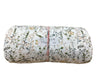 Remnant - Rib knit, Anna Kate, amber floral, 4 2/3 yd. @ $9.49/yd - Homeplace Market LLC