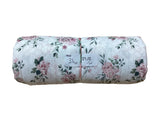 Remnant - seersucker knit, rose print, 3 1/4yd. @ $9.00 yd. - Homeplace Market LLC