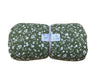 Remnant - soft rib knit, small paisley, moss green, 3 yd. @ $6.29/yd. - Homeplace Market LLC