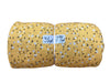 Remnant - soft wide rib knit, yellow w/ white floral, 3 1/2 yd. @ $7.95/yd. - Homeplace Market LLC