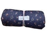 Remnant - summer breeze knit, navy, 3 yd. @ $9.49/yd. - Homeplace Market LLC