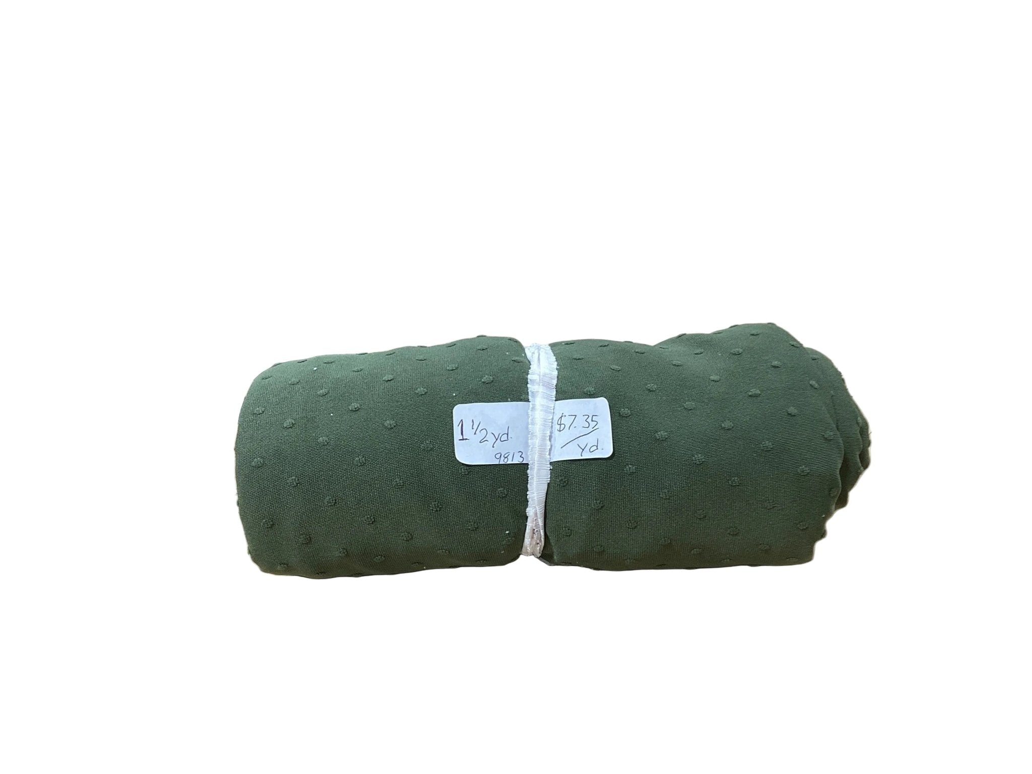 Remnant - Swiss dot knit , 1.5 yd. @ $7.35/yd. - Homeplace Market LLC