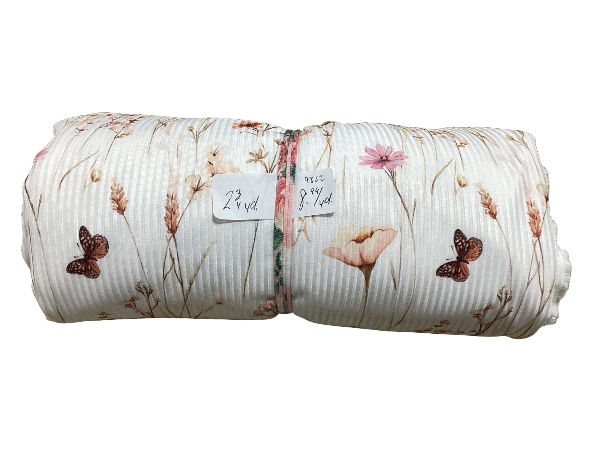 Remnant - unbrushed rib knit, 2.75/yd. @ $8.99/yd. - Homeplace Market LLC