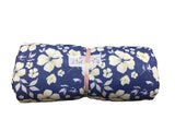 Remnant - unbrushed rib knit, blue, 2.5 yd. @ $9.49/yd. - Homeplace Market LLC