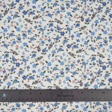 Rib Knit - Melissa Almond Blue Floral - Homeplace Market LLC