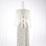 Rib Knit - Melissa Almond Blue Floral - Homeplace Market LLC