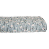 Seersucker Knit - Slate Blue Floral - Homeplace Market LLC