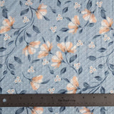 Swiss Dot Knit - Peach Flower - Homeplace Market LLC
