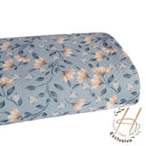 Swiss Dot Knit - Peach Flower - Homeplace Market LLC
