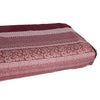 Unbrushed Rib Knit - Bohemian Stripe Burgundy - Homeplace Market LLC