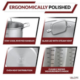 Valore - Stock Pot/ Canning Kettle - Homeplace Market LLC