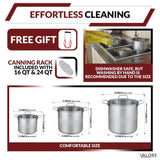 Valore - Stock Pot/ Canning Kettle - Homeplace Market LLC