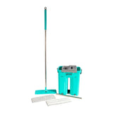 Vertex Flat Mop - Carribbean Blue - Homeplace Market LLC