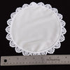 White Veil with Rose Lace - Homeplace Market LLC