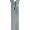 Zipper - YKK Invisible Zipper - (14") (Pearl Grey) - Homeplace Market LLC