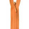Zipper - YKK Invisible Zipper - (18") (Apricot) - Homeplace Market LLC