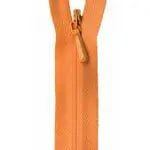 Zipper - YKK Invisible Zipper - (18") (Apricot) - Homeplace Market LLC