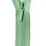 Zipper - YKK Invisible Zipper - (18") (Mint Green) - Homeplace Market LLC