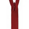 Zipper - YKK Invisible Zipper - (22") (Apple Red) - Homeplace Market LLC