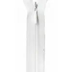 Zipper - YKK Invisible Zipper - (22") (White) - Homeplace Market LLC