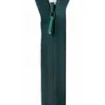 Zipper - YKK Invisible Zipper - (9") (Hunter Green) - Homeplace Market LLC