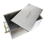 15 quart Stove Top Water Bath Canner (2022 STYLE), Large Stock Pot /With Drain Valve - Not Polished - Homeplace Market LLC