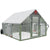 Alumi-Coop - 5x6 Lightweight, Aluminum, Chicken Coop Tractor, for Chickens, Pet Exercise