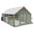 Alumi-Coop - 6x10 Lightweight, Aluminum, Chicken Coop Tractor, for Chickens, Pet Exercise