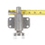 Bearing Plate for A-Frame - 8 qt. Size, (no shaft or sprocket) Stainless Steel
