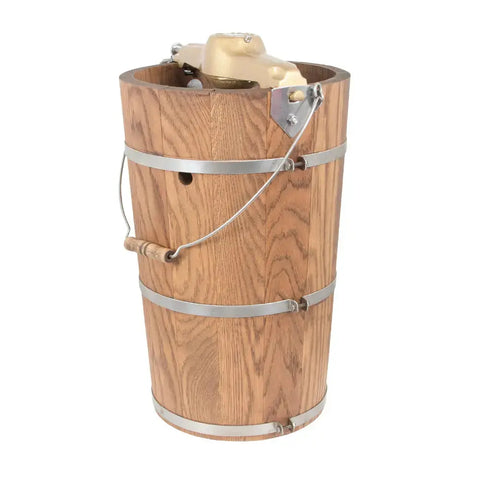 Country Freezer - Ice Cream Maker - Classic Wooden Tub - Hand Crank - 6 or 8 quart SMALL_HOME_APPLIANCES