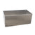 Hickoryware - Horse Water Trough - Stainless Steel 12"x 24" w/ Drain Port
