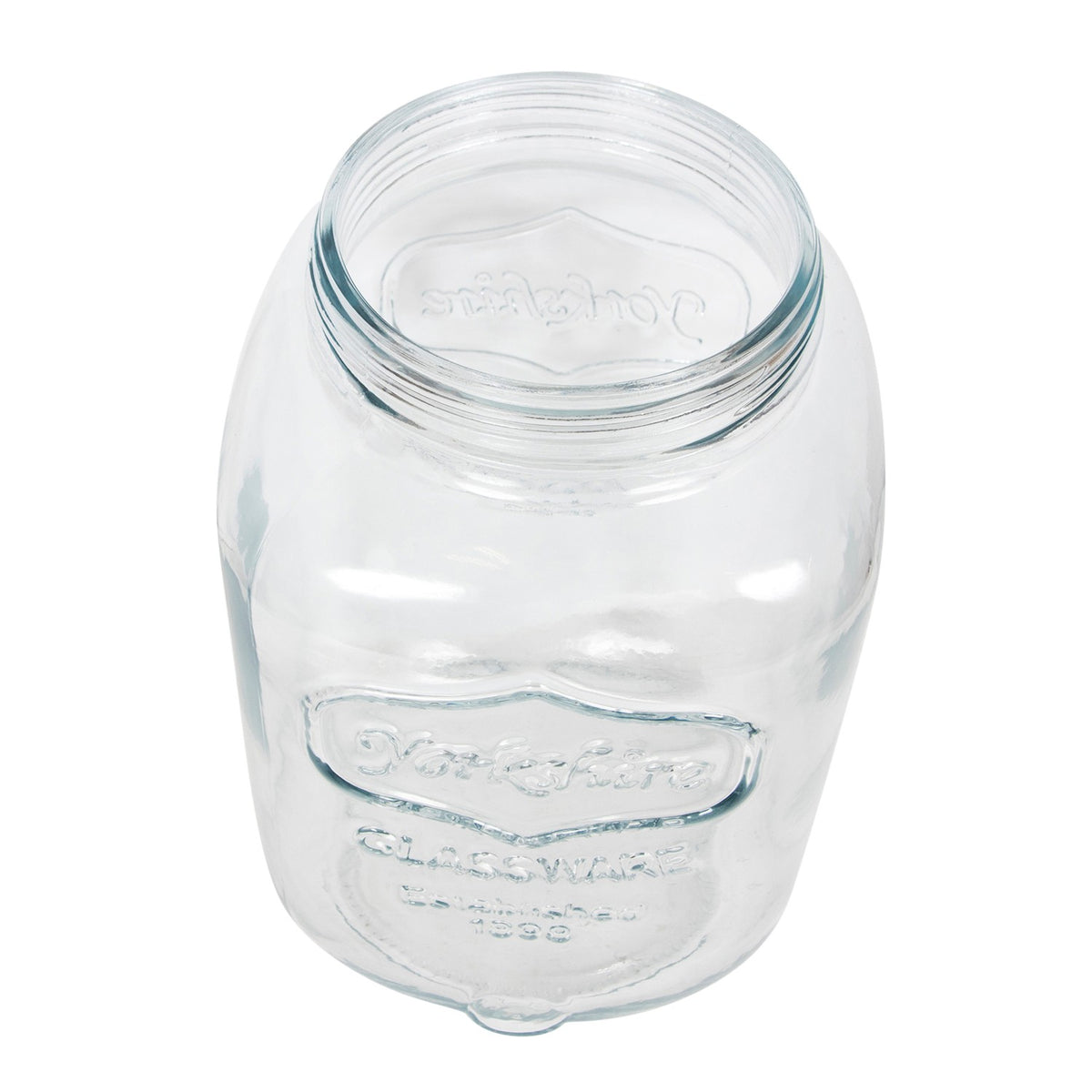 EssaWARE Glass Hand Crank Butter Churn