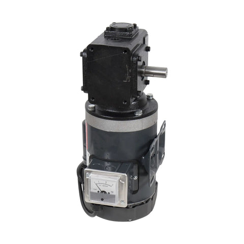 Homeplace - 3/4HP Prewired Motor with Amp Meter - w/Reduction Gearbox Electric Motor