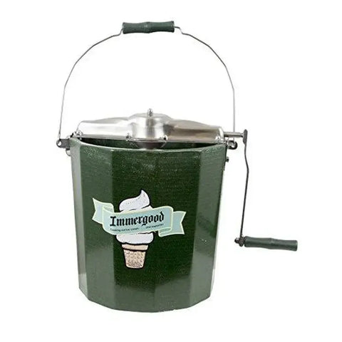 PREMIUM 4 qt. - Stainless Steel Ice Cream Maker - Hand Crank-KITCHEN-Homeplace Market Wagon