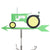 Old Road - John Deere G, 50, 60, 70 Replica - Stainless Steel Metal - Long Life, Outdoor Decal