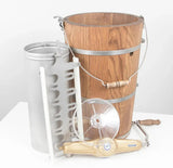 Country Freezer - Ice Cream Maker - Classic Wooden Tub - Hand Crank - 6 or 8 quart - Homeplace Market LLC