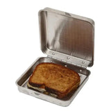 Essaware - Lunch Mate, Stainless Steel - Reusable Sandwich Container - Homeplace Market LLC